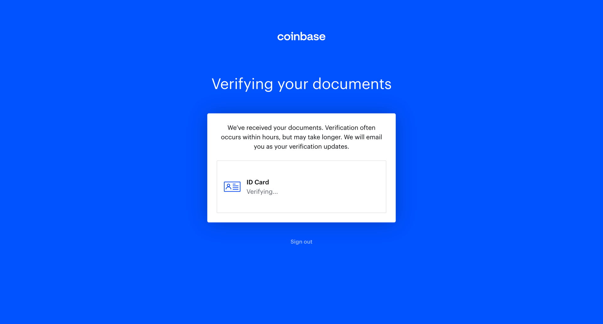 Coinbase
			      ux ui design