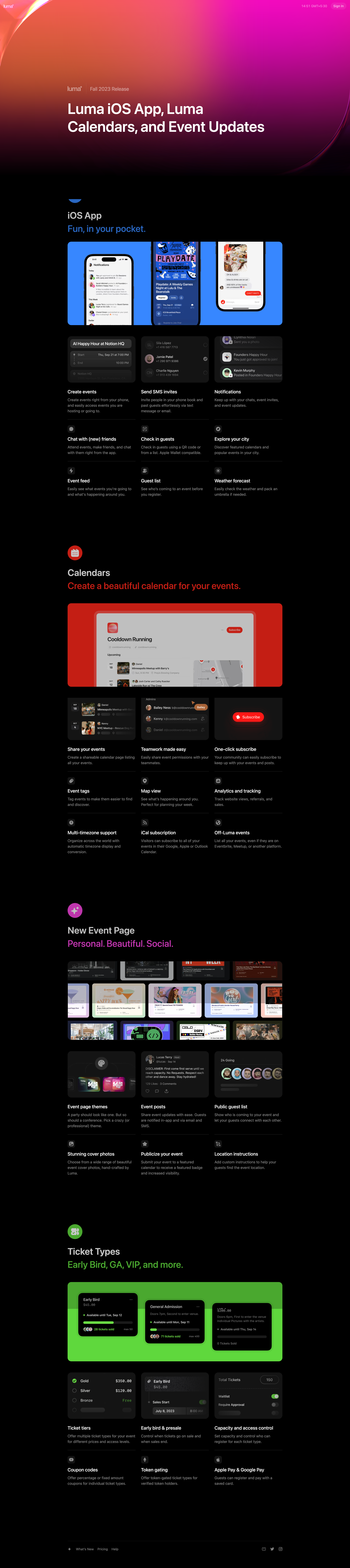 Luma
			       ux ui design