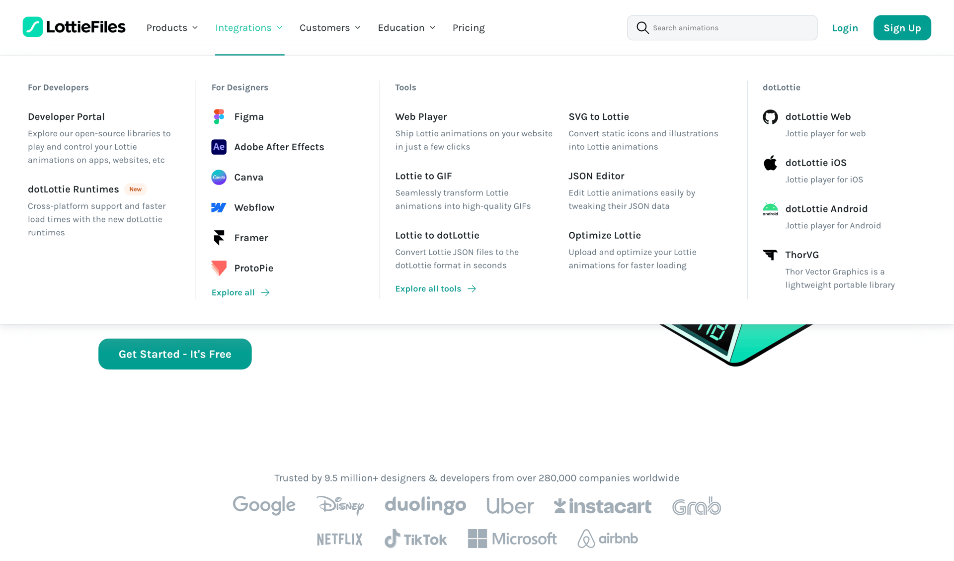 Lottie
			   ux ui design