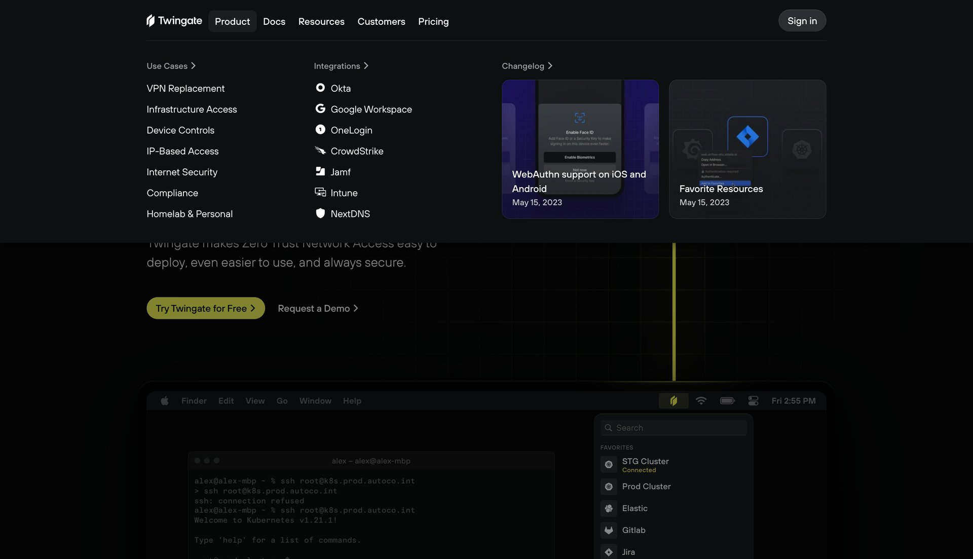 Twingate
			  ux ui design