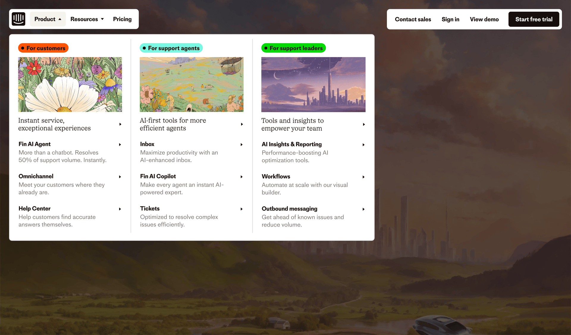 Intercom
			     ux ui design