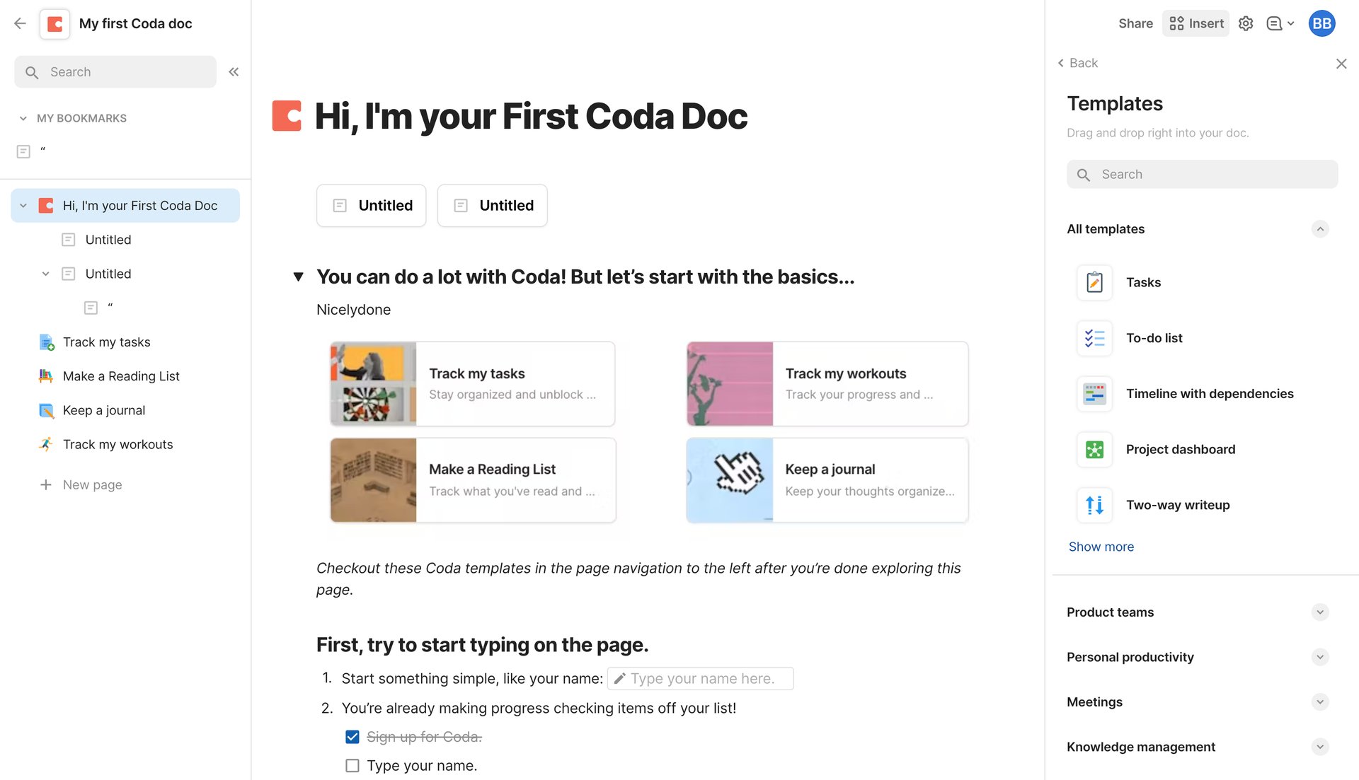 Coda
			          ux ui design