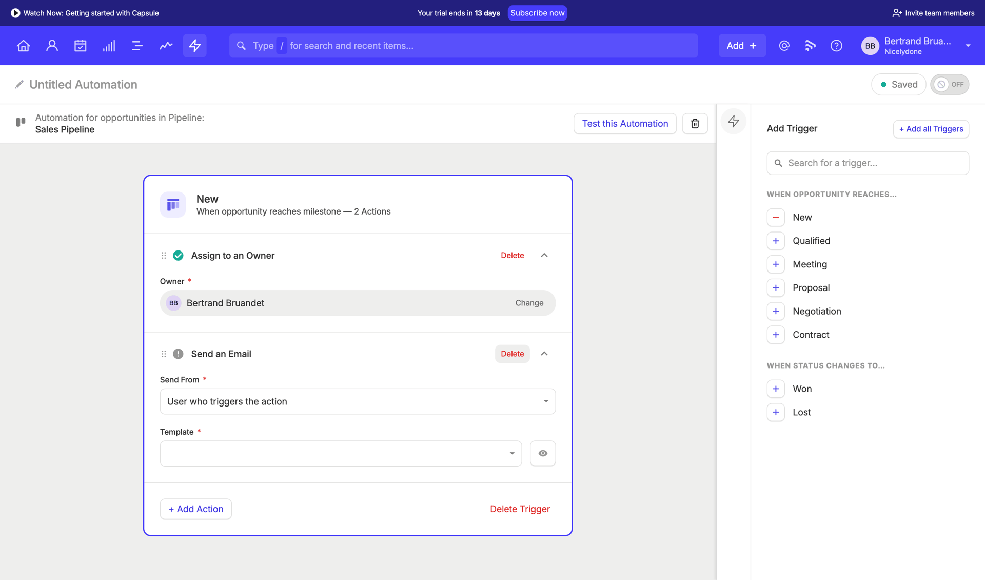 Capsule
			     ux ui design