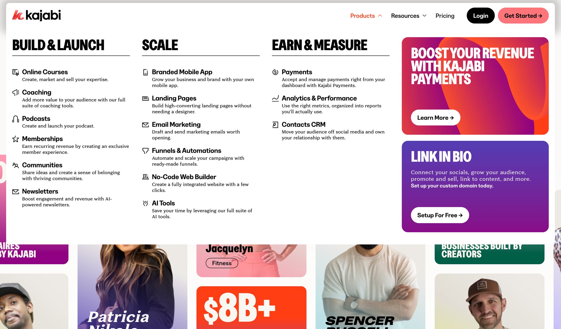 Kajabi
			  ux ui design