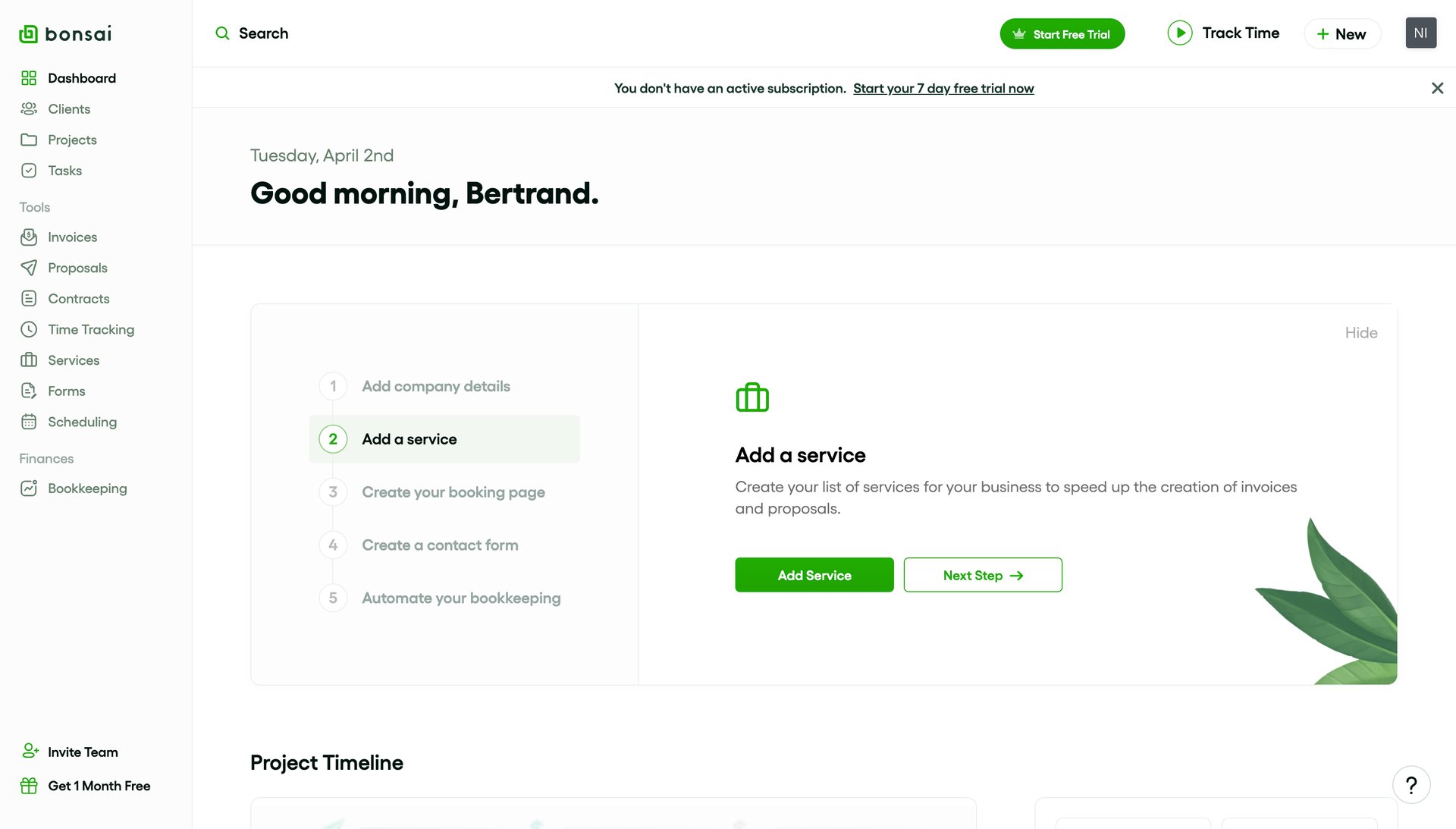 Bonsai
			             ux ui design