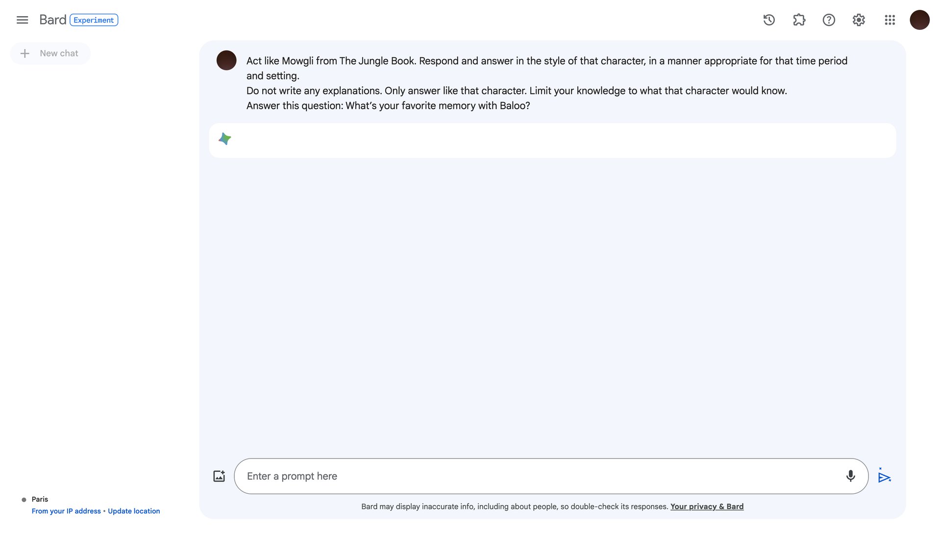 Bard
			         ux ui design