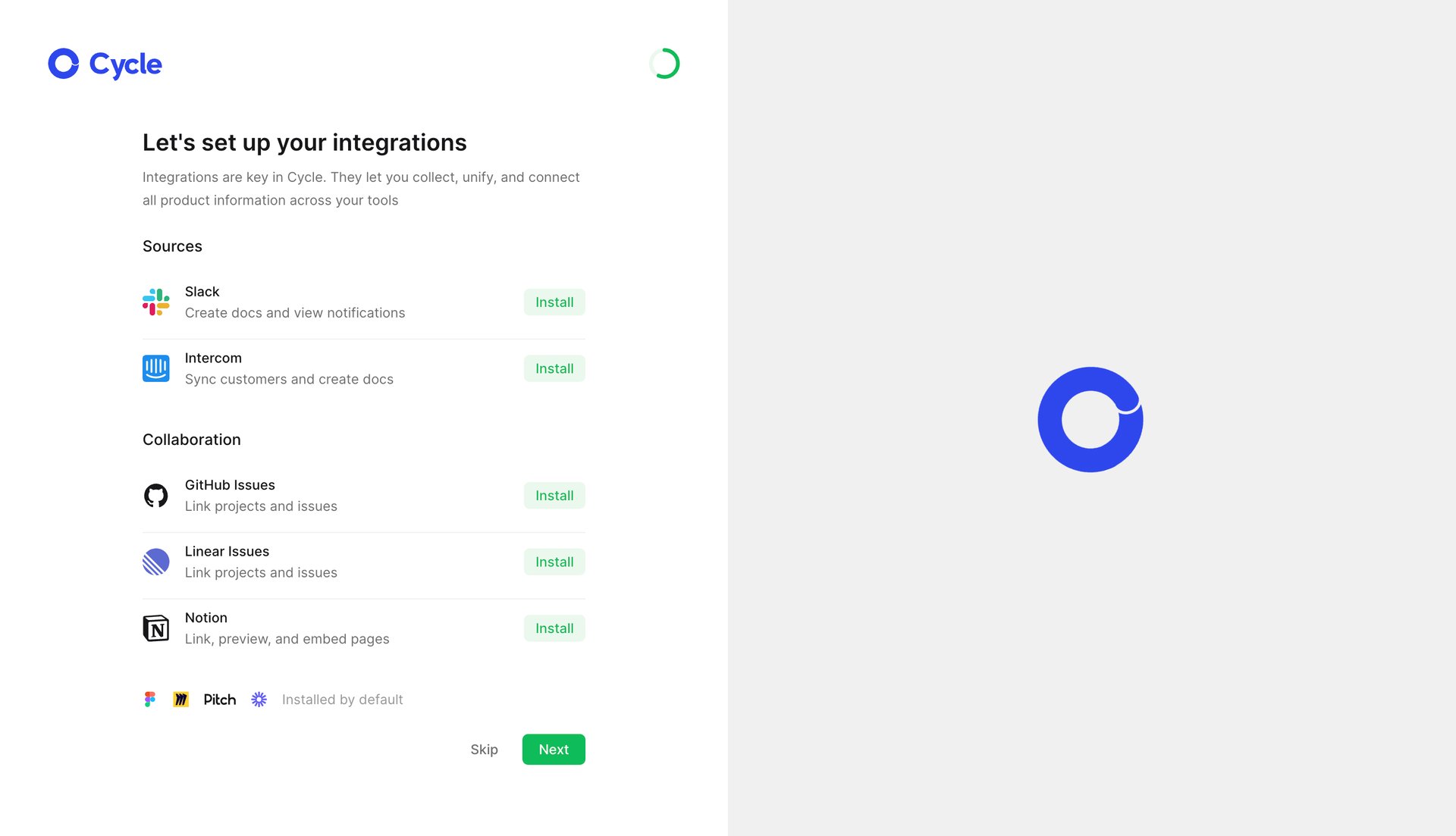 Cycle
			      ux ui design