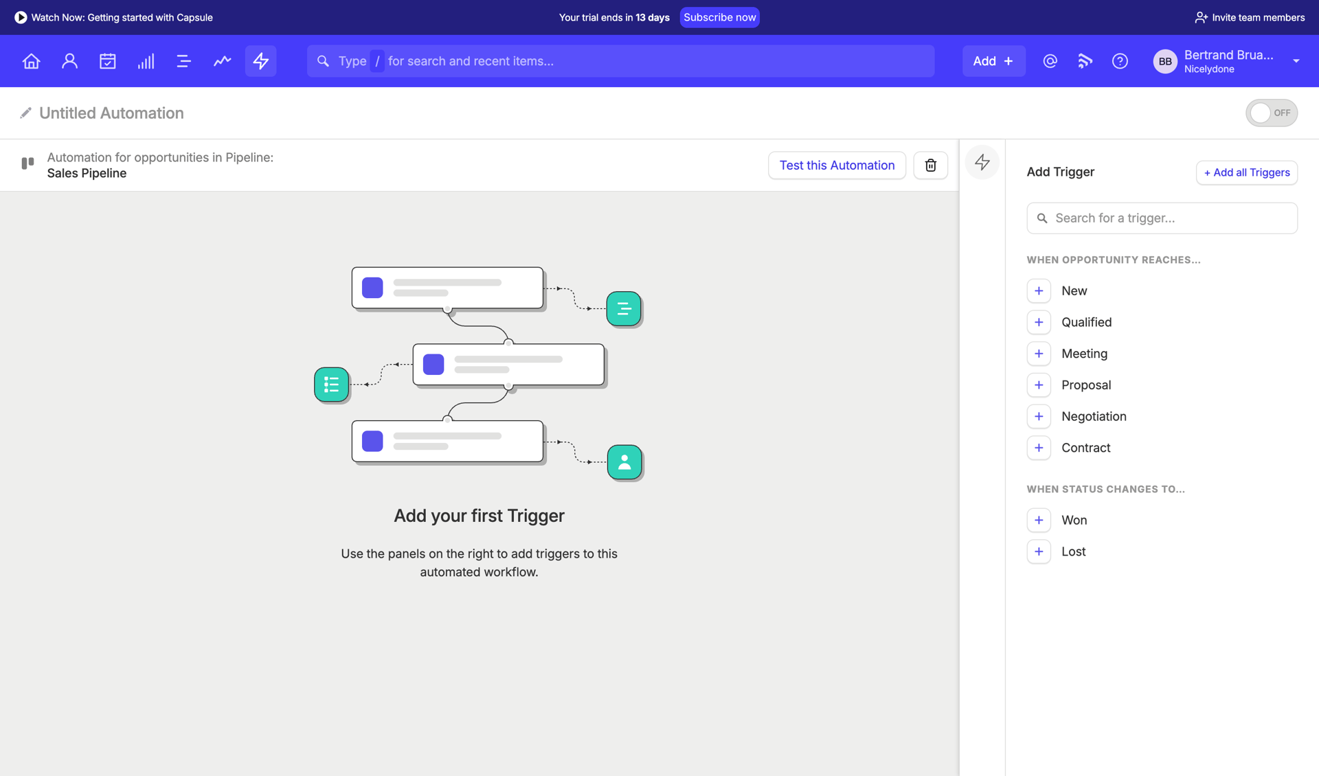 Capsule
			       ux ui design
