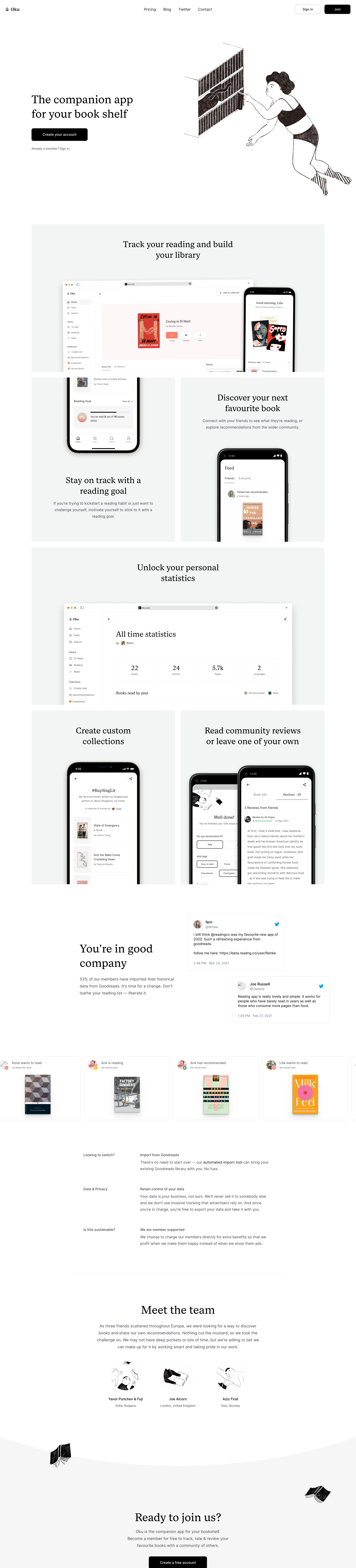 Oku
			   ux ui design
