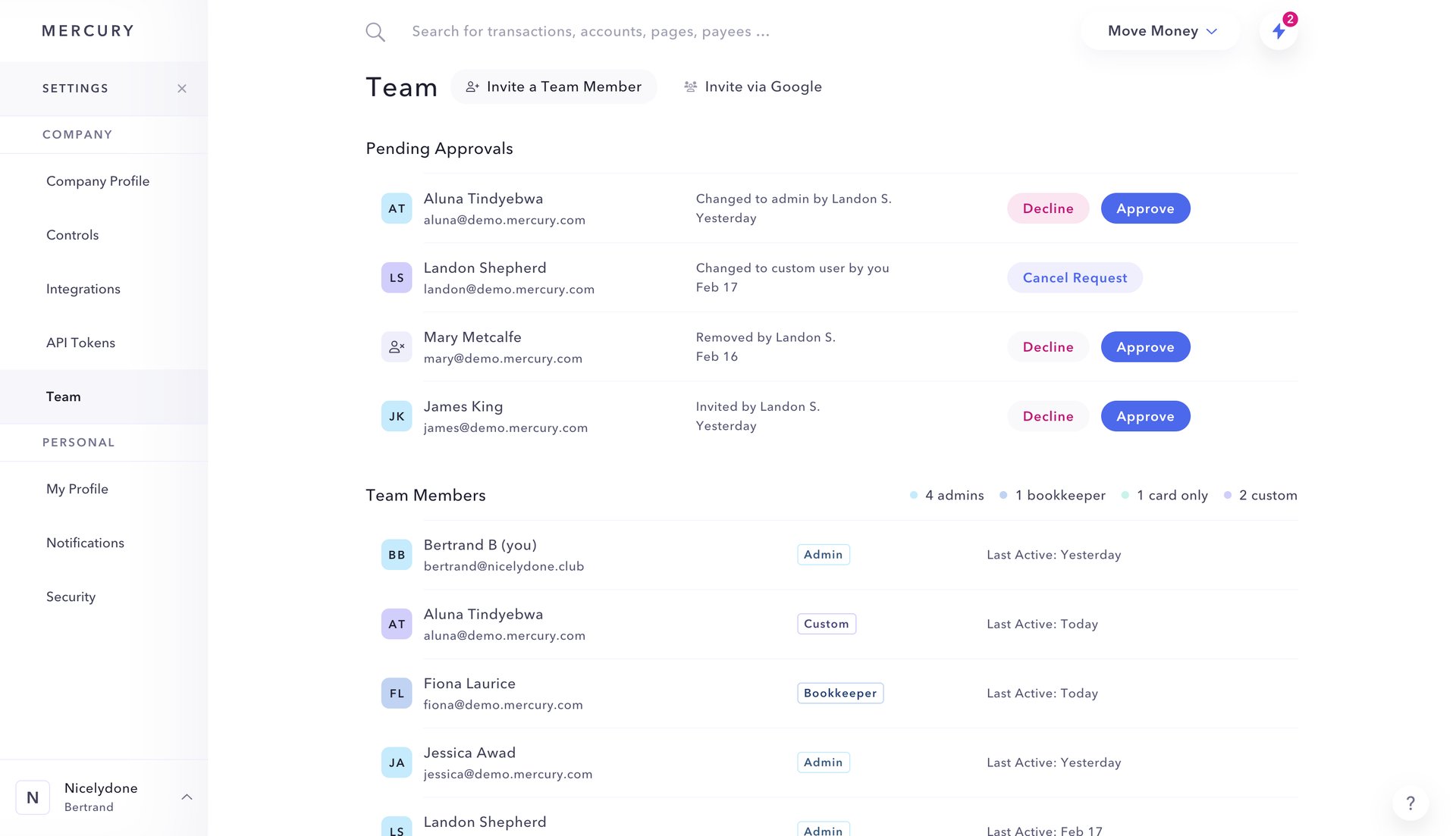 Mercury
			           ux ui design