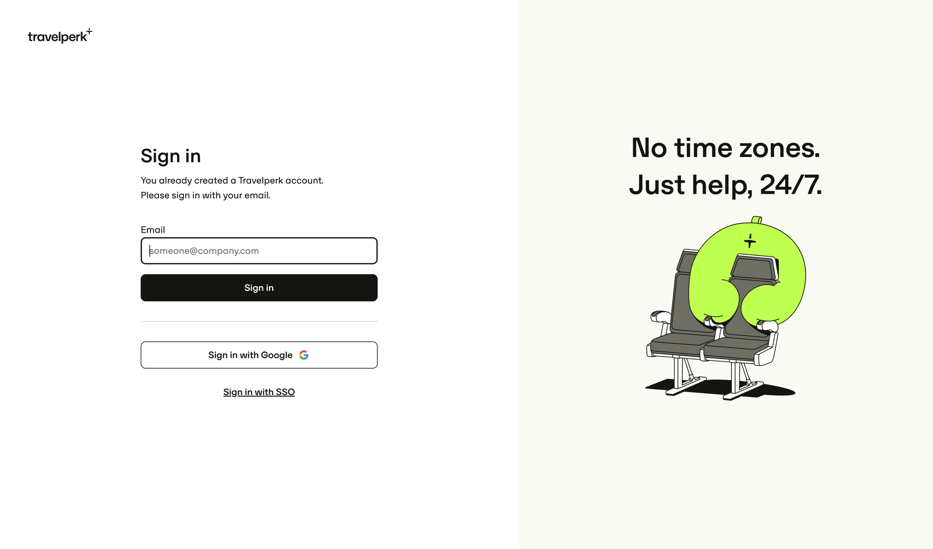 Travelperk screen example