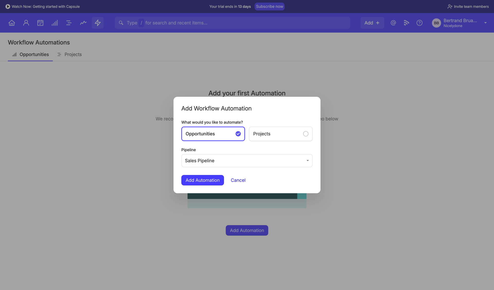 Capsule
			     ux ui design