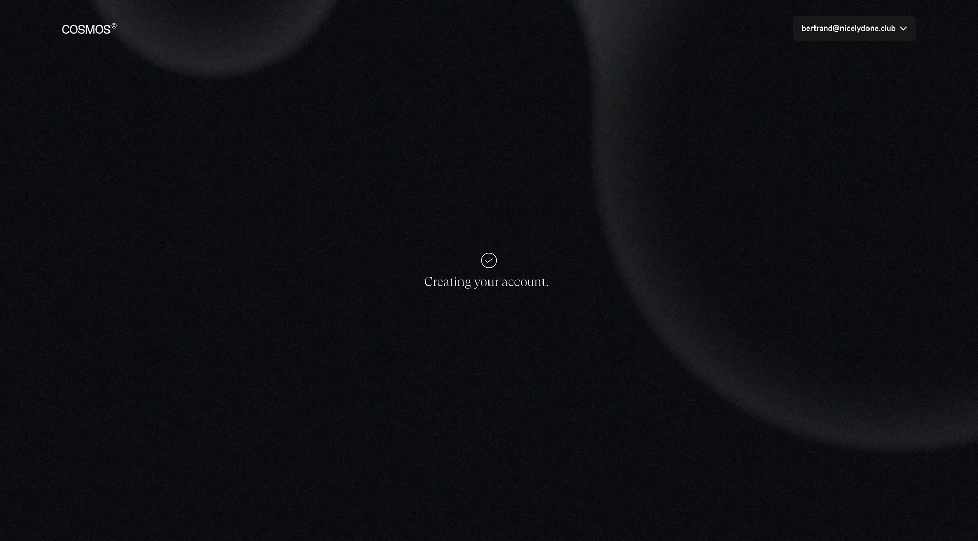 Cosmos
			  ux ui design