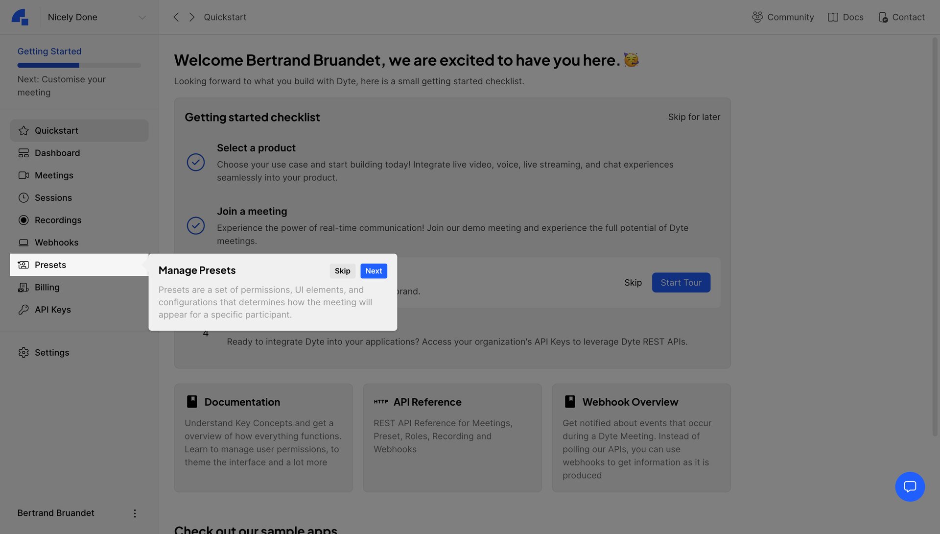 Dyte
			            ux ui design
