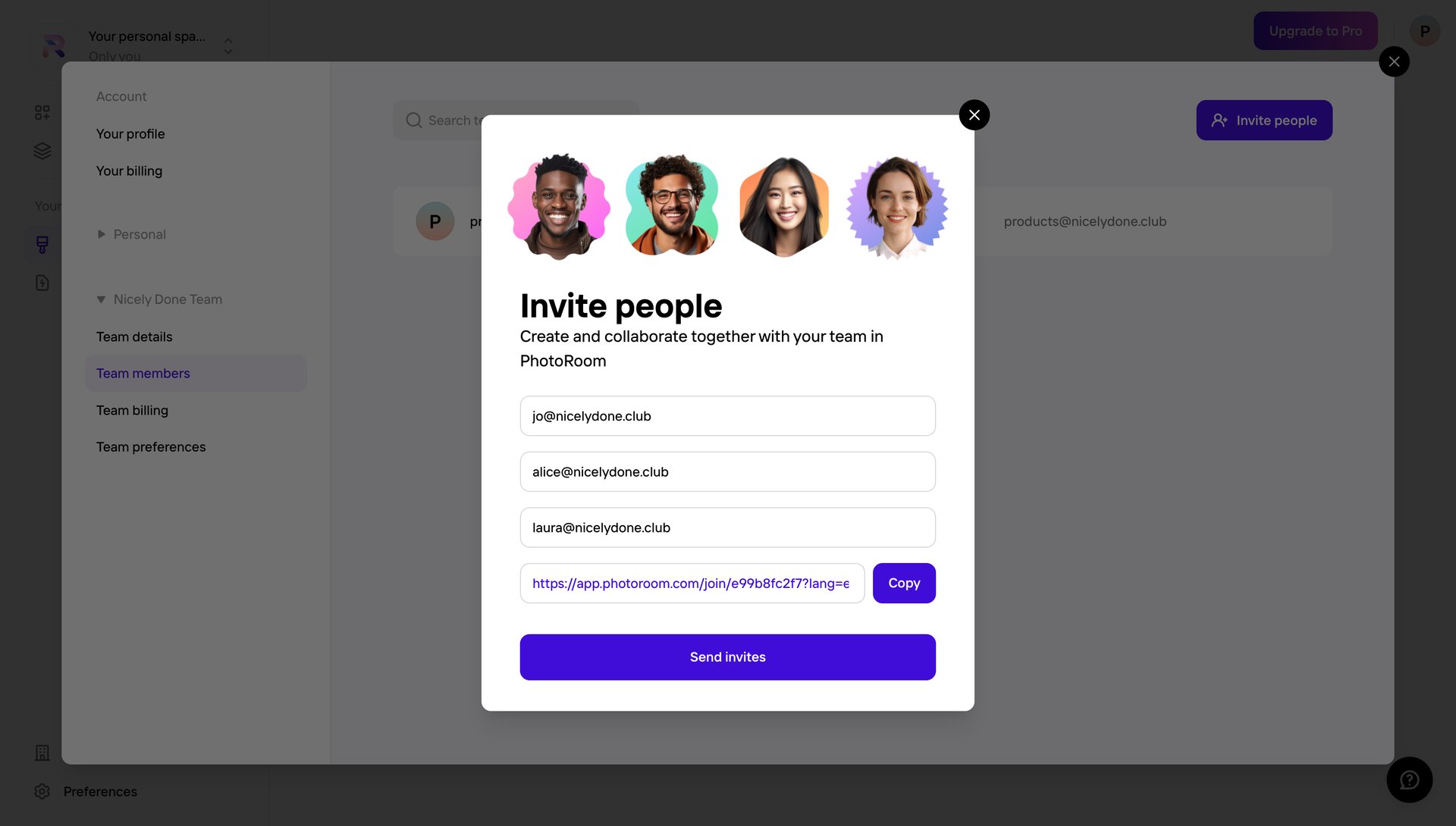 Photoroom
			          ux ui design