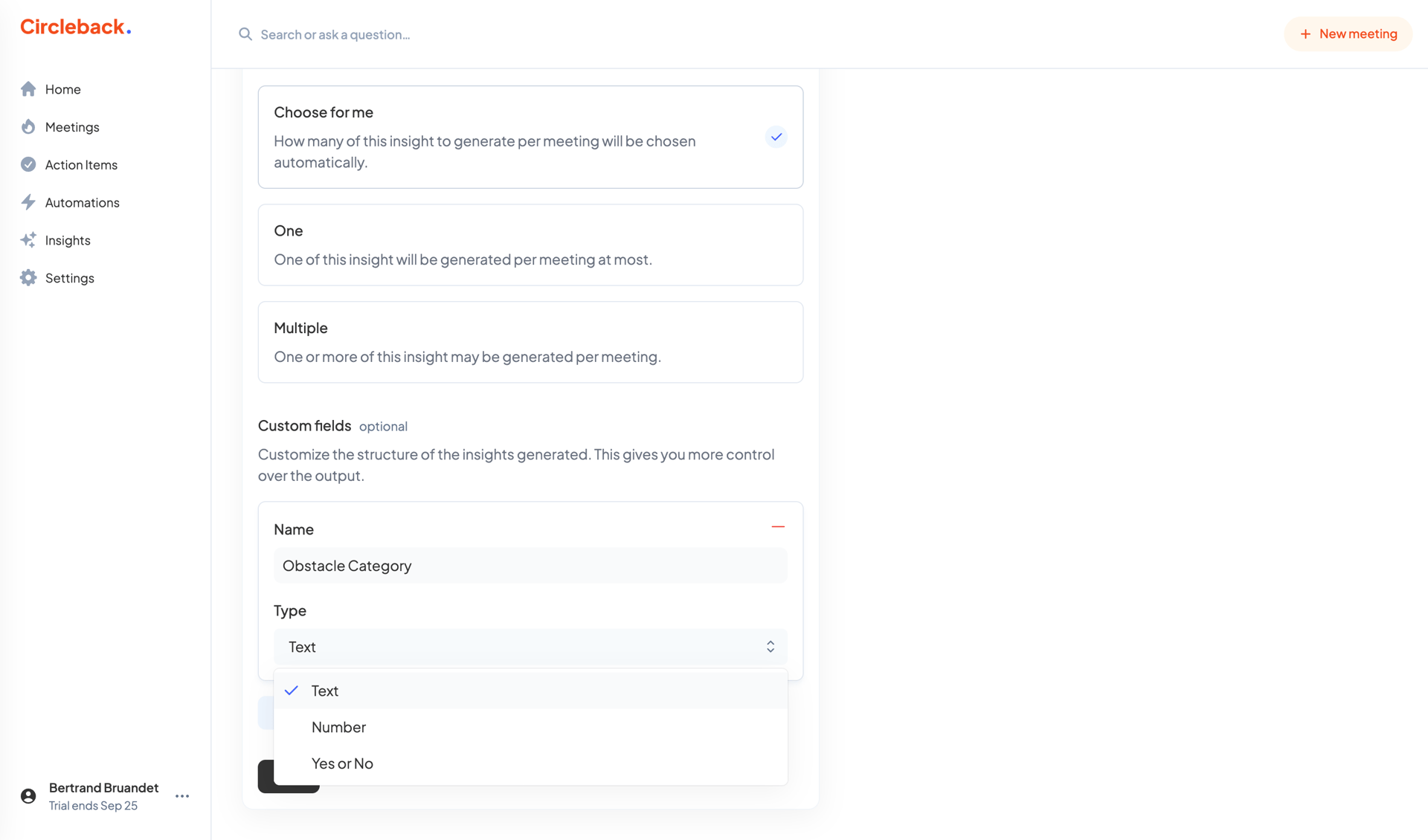 Circleback
			   ux ui design