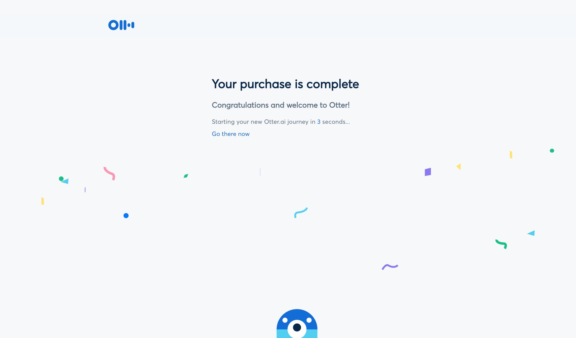 Otter
				checkout page example