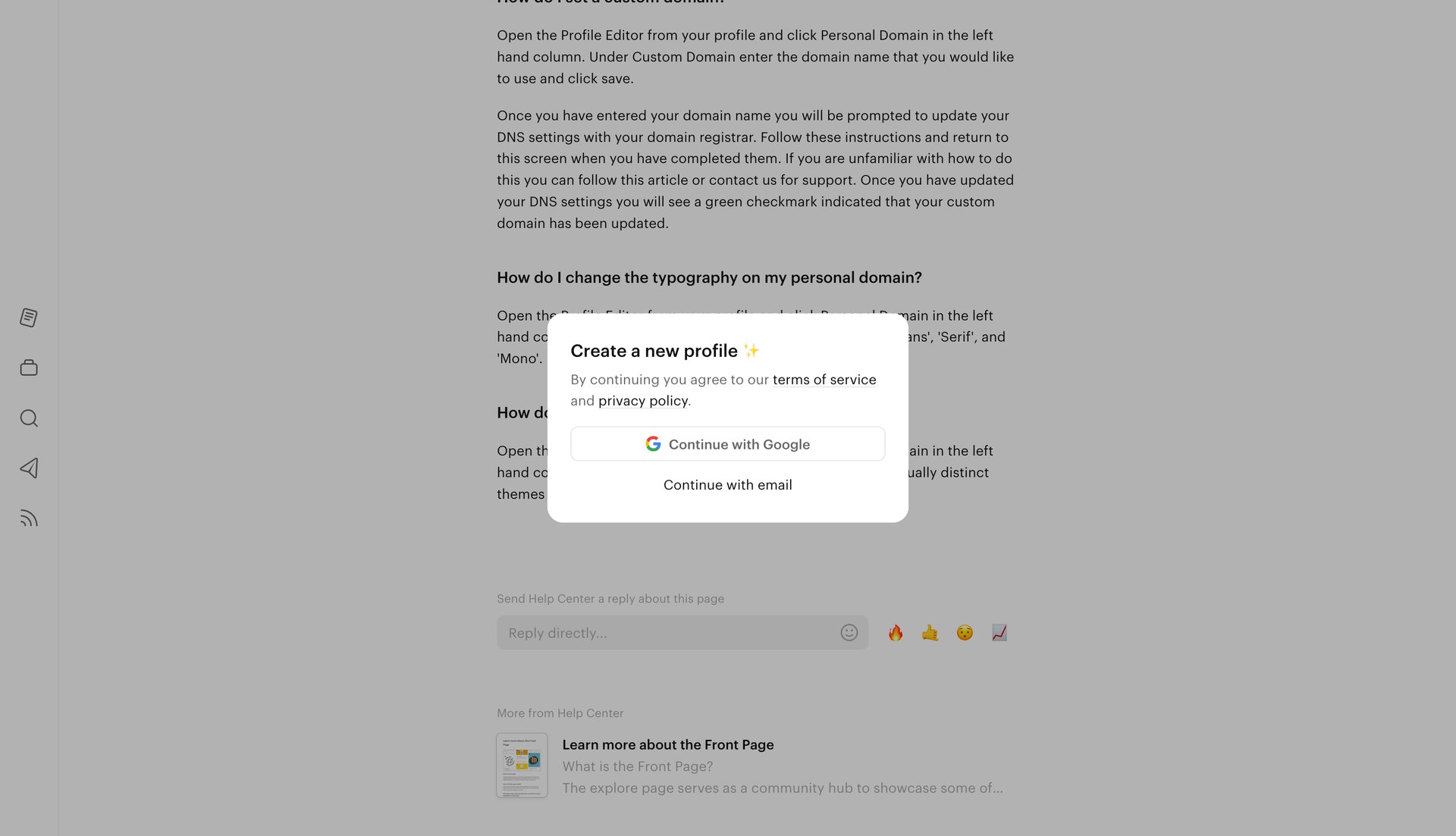 Read.cv
				signin page example