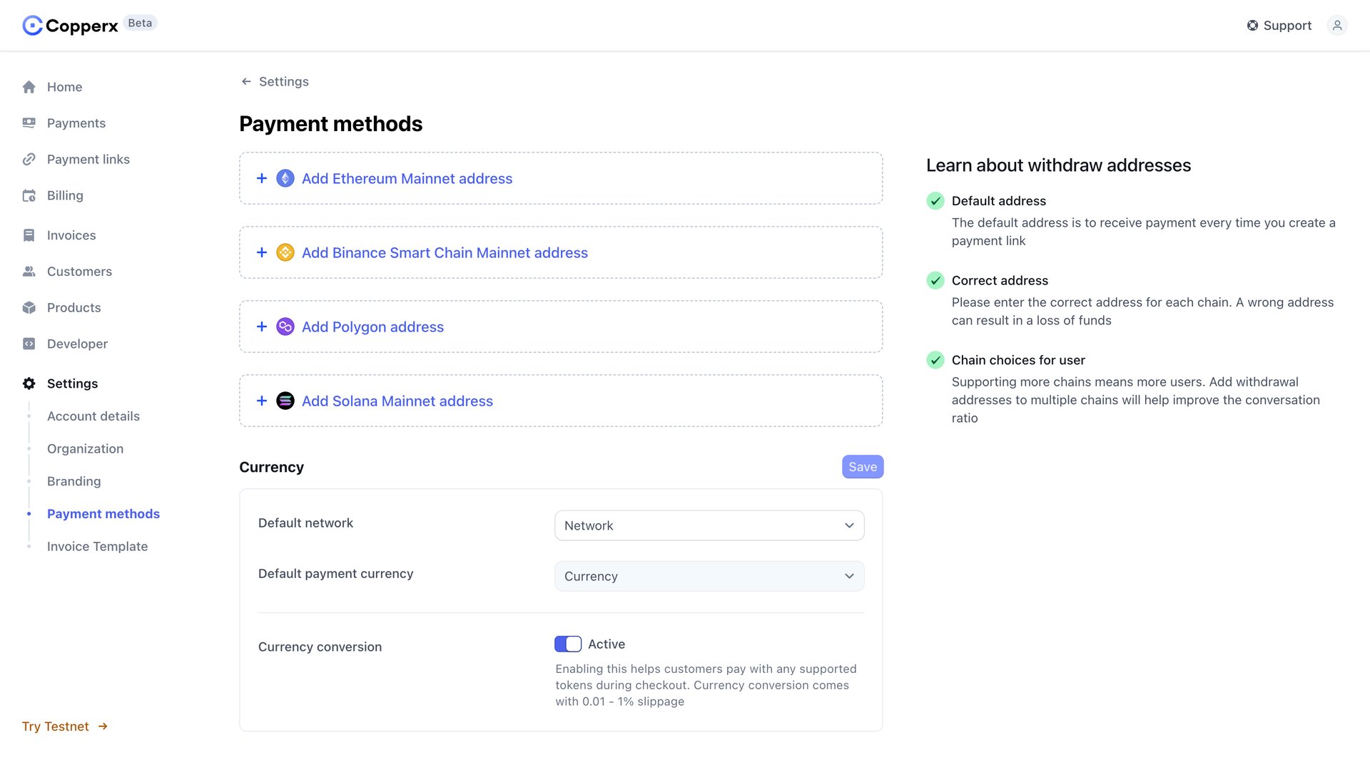 Copperx
			          ux ui design