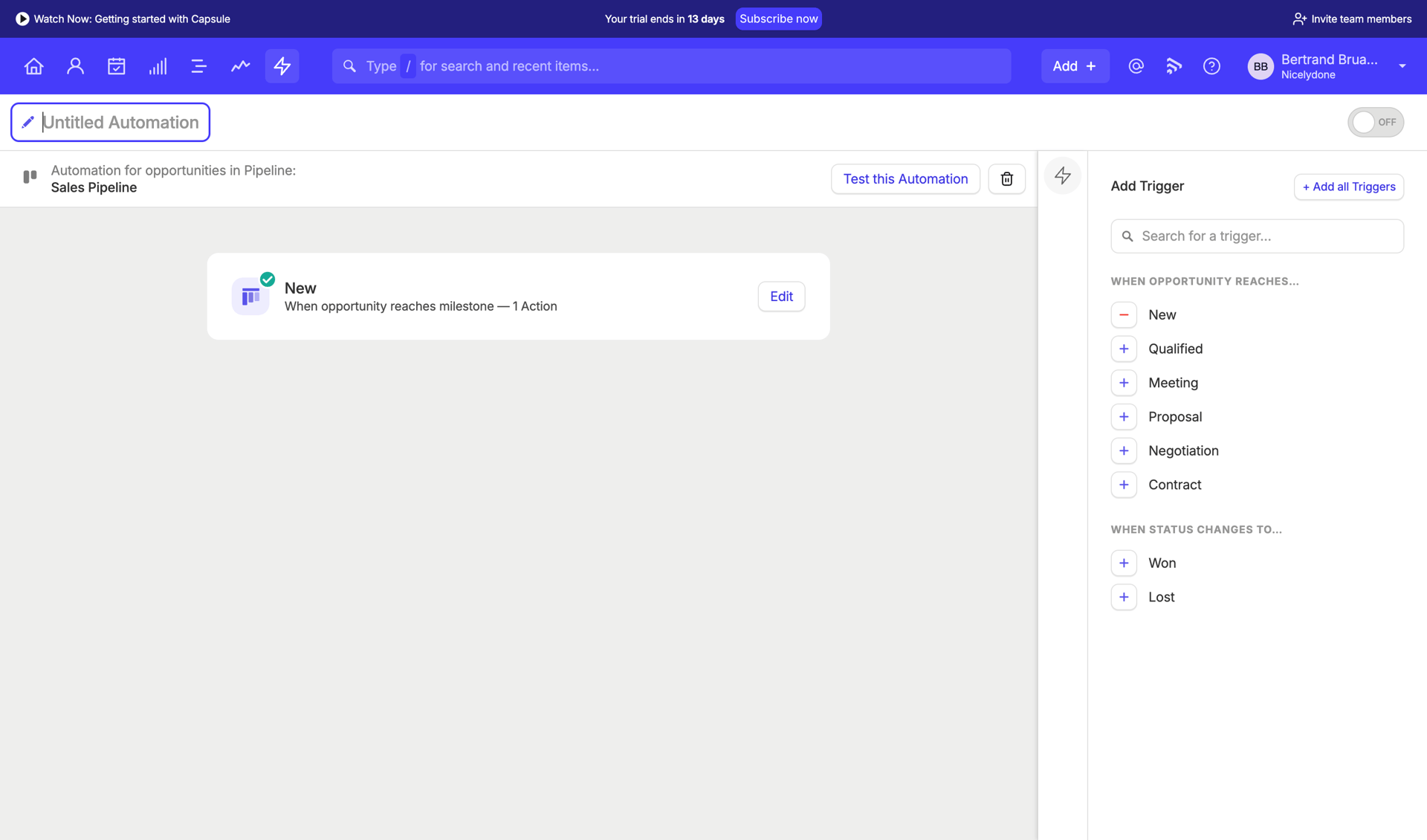 Capsule
			       ux ui design