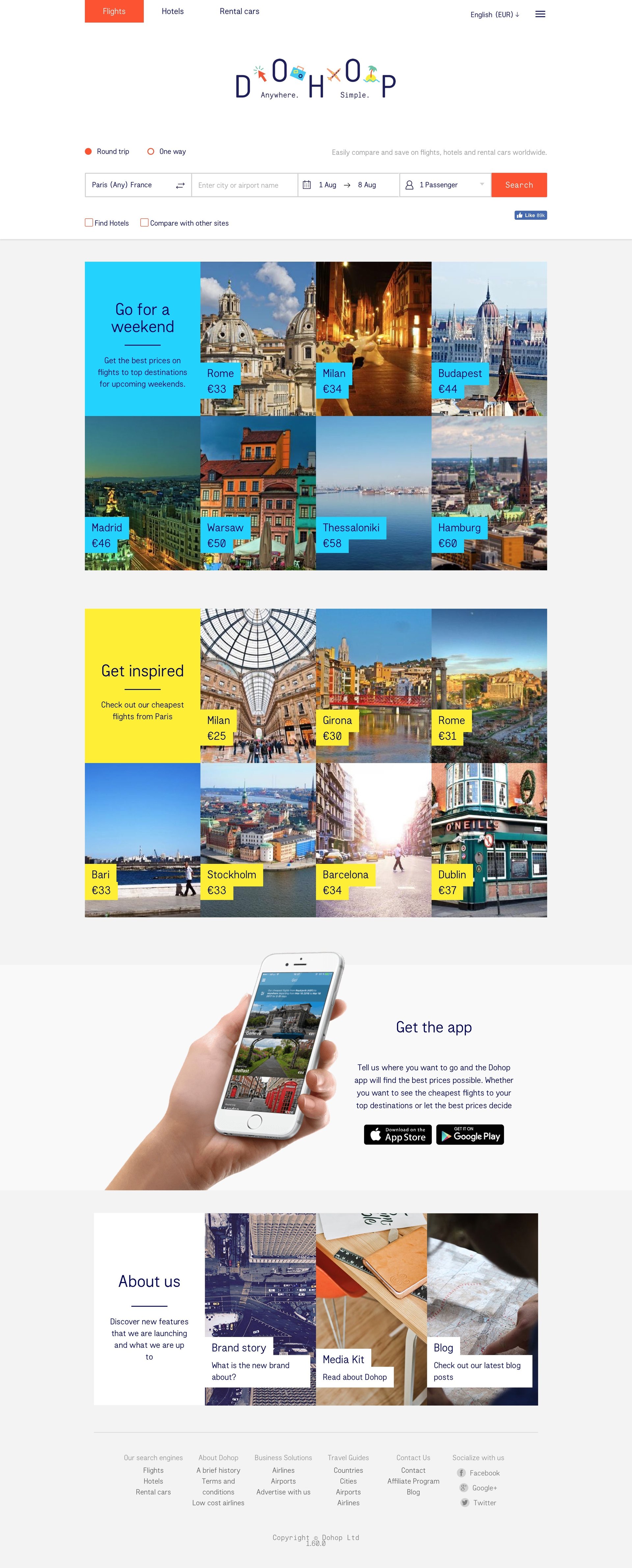 Dohop
				 page example