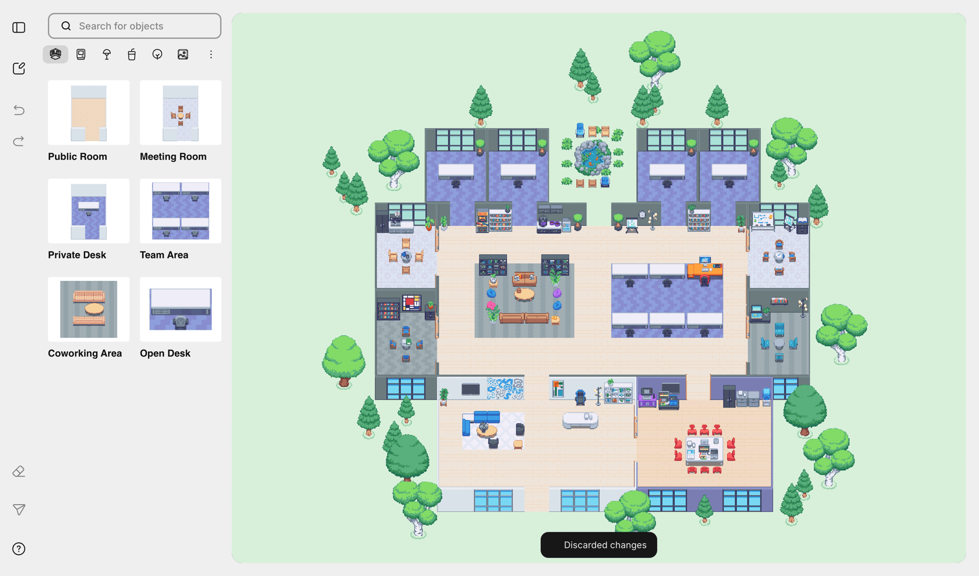 Gather screen example