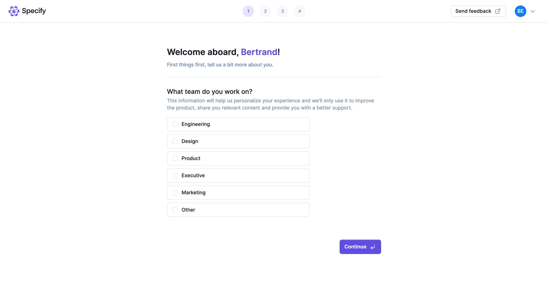Specify
			     ux ui design