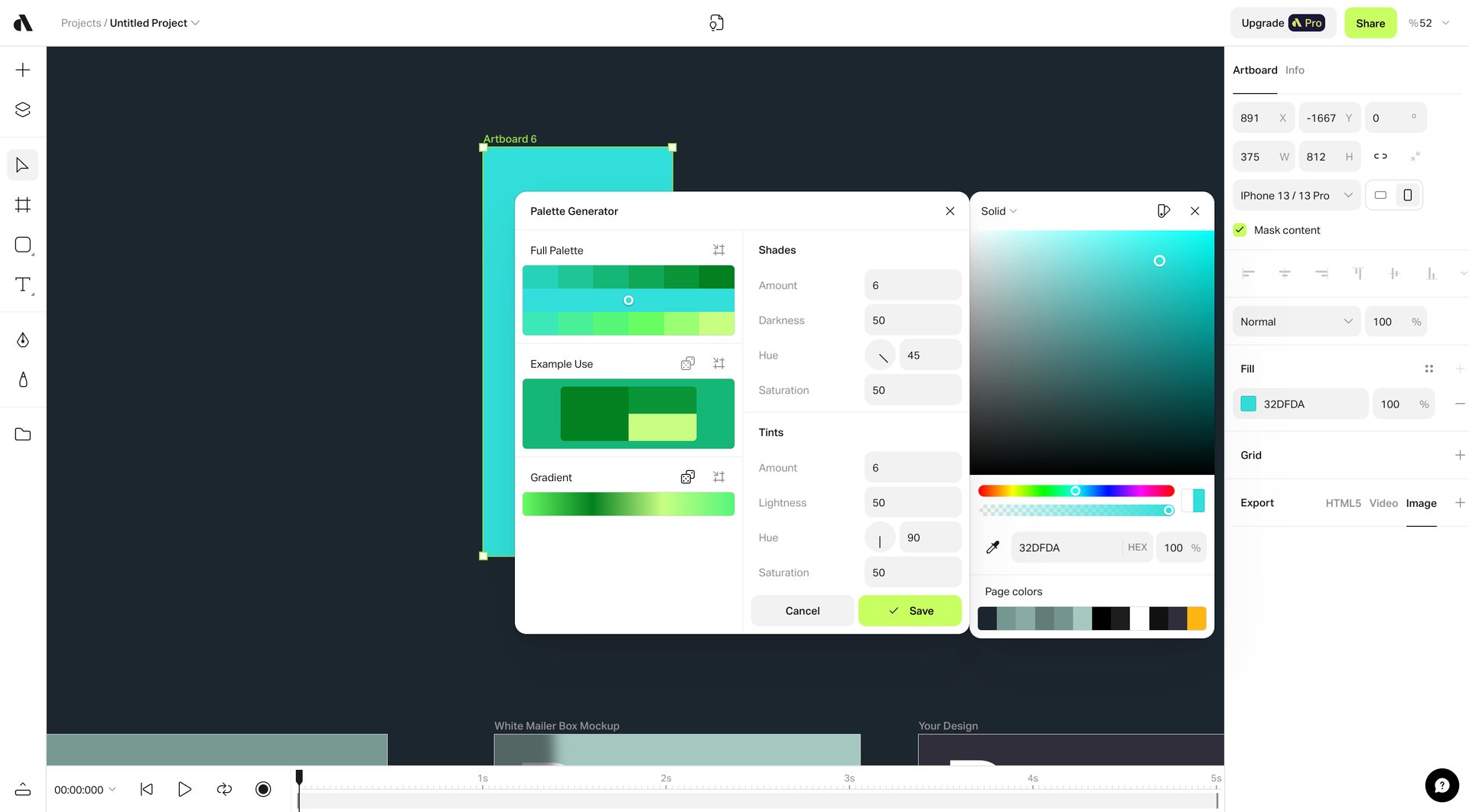 Artboard Studio
			        ux ui design