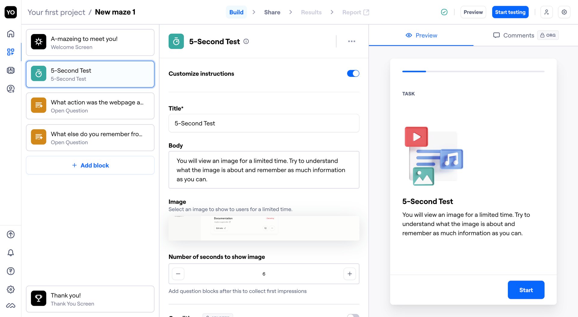 Maze
			        ux ui design