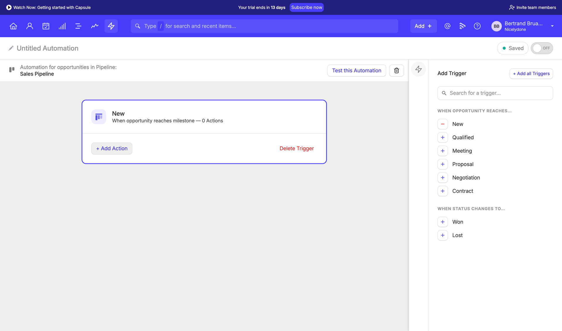 Capsule
			       ux ui design