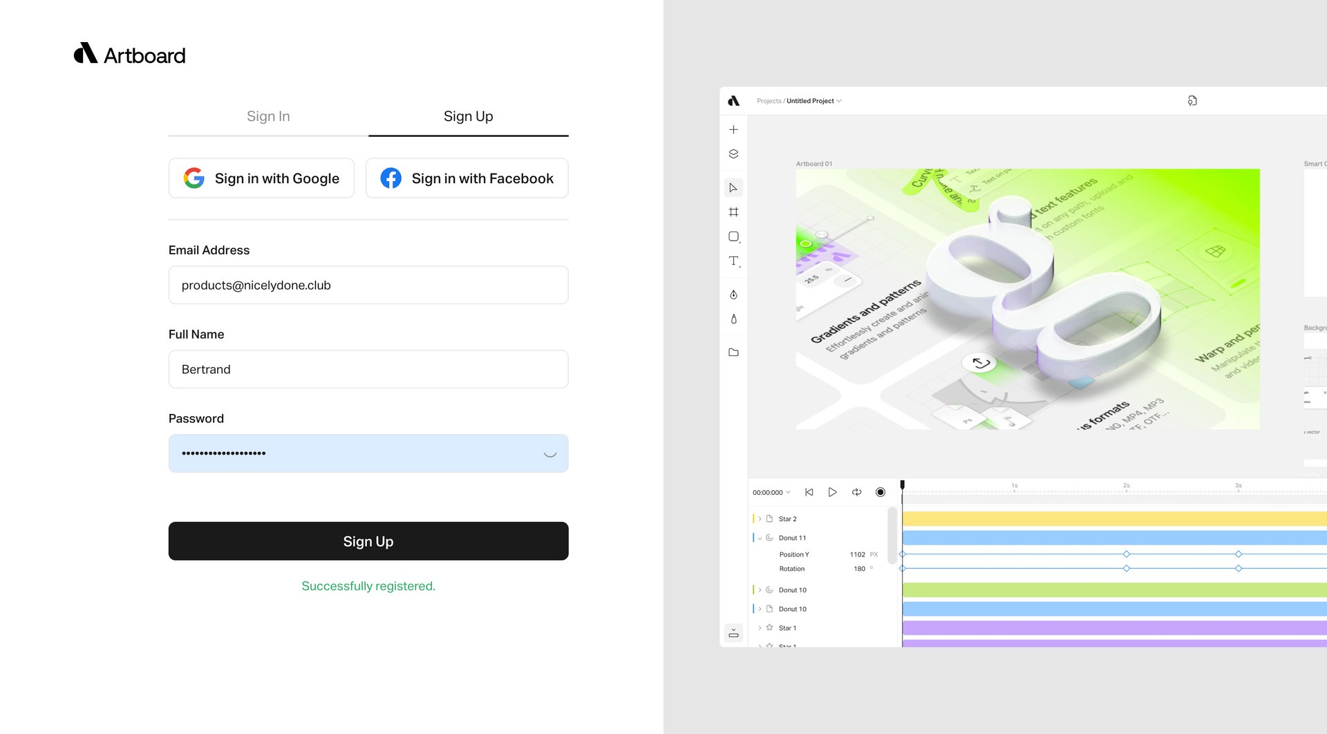 Artboard Studio
			        ux ui design