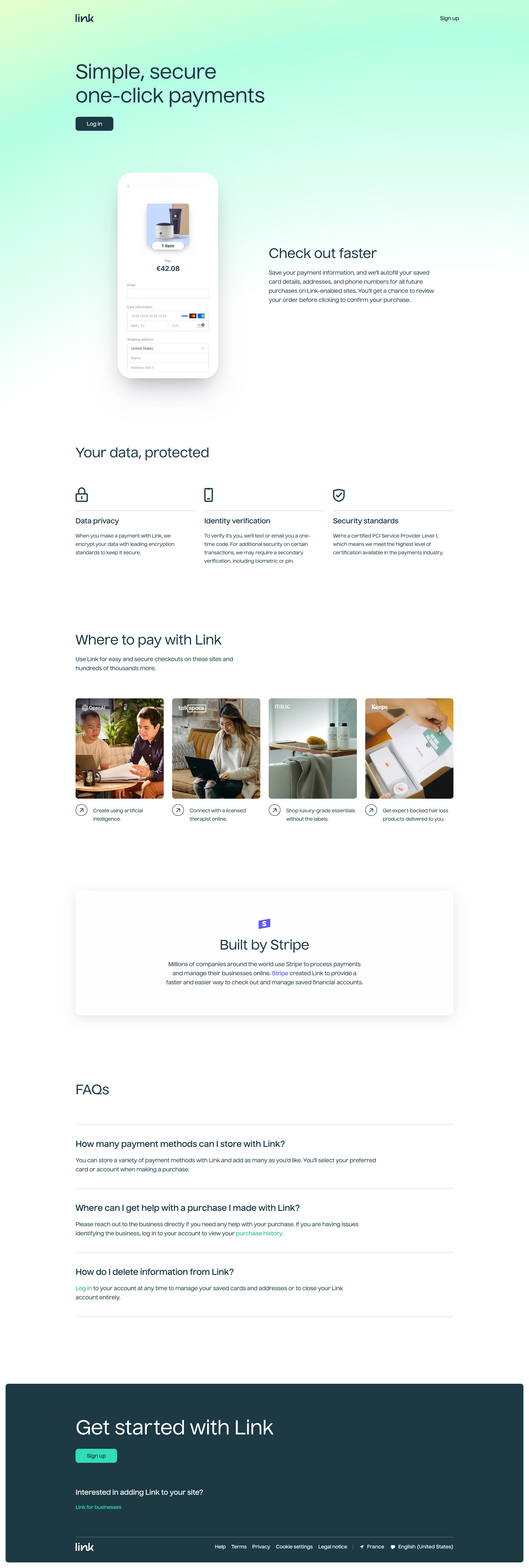 Link
				 page example