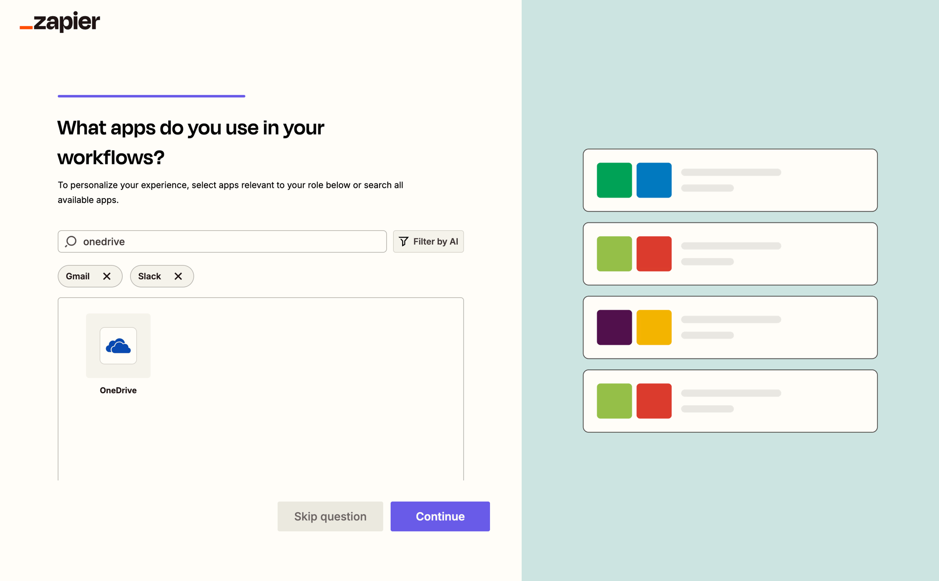 Zapier
			onboarding form workflow automation ux ui design