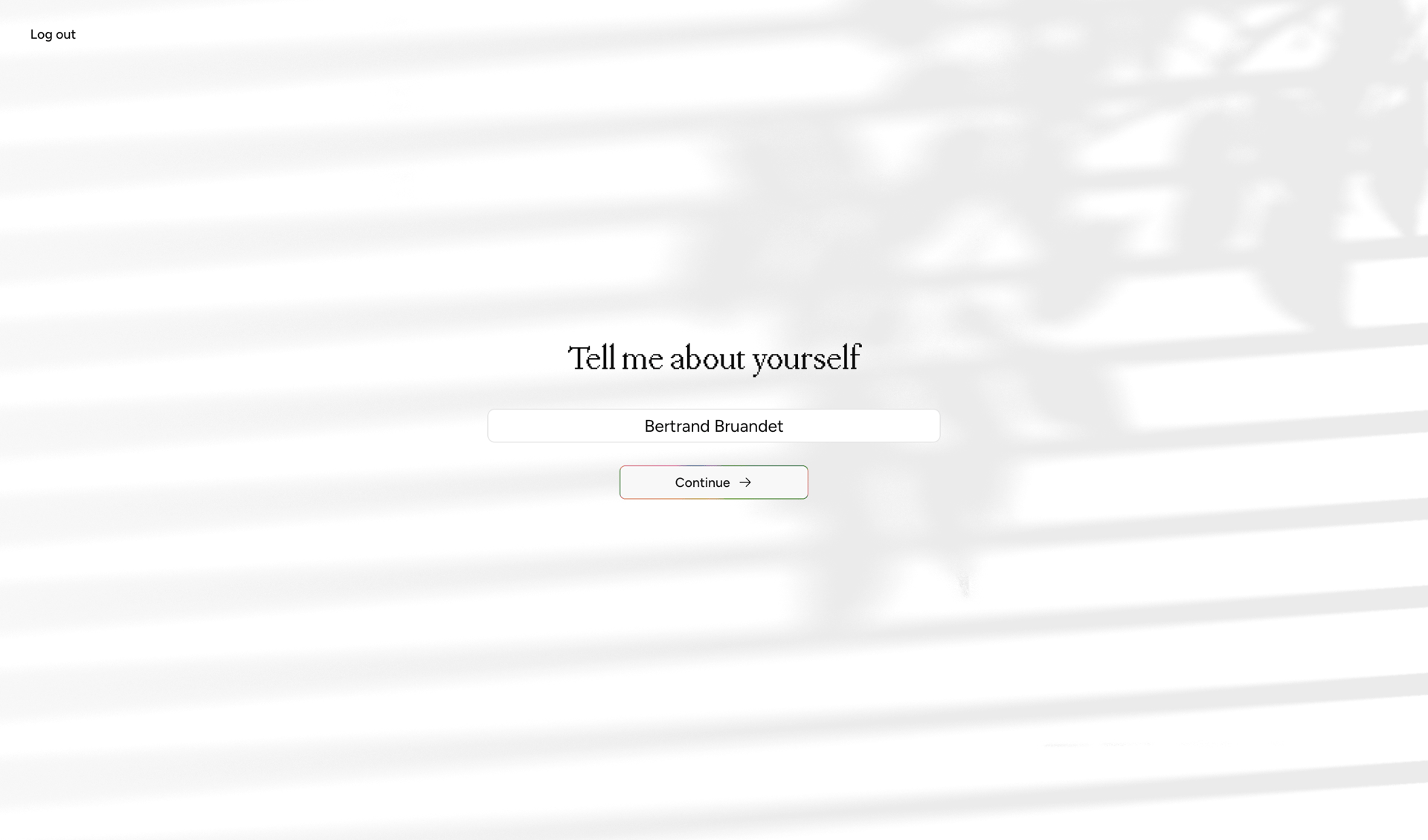 Cofounder screen example