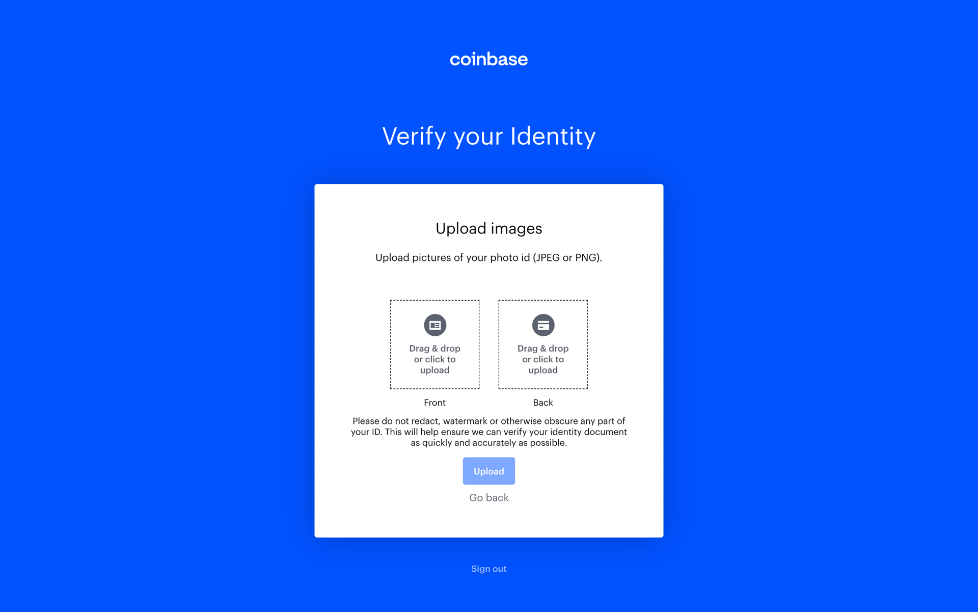 Coinbase
			             ux ui design