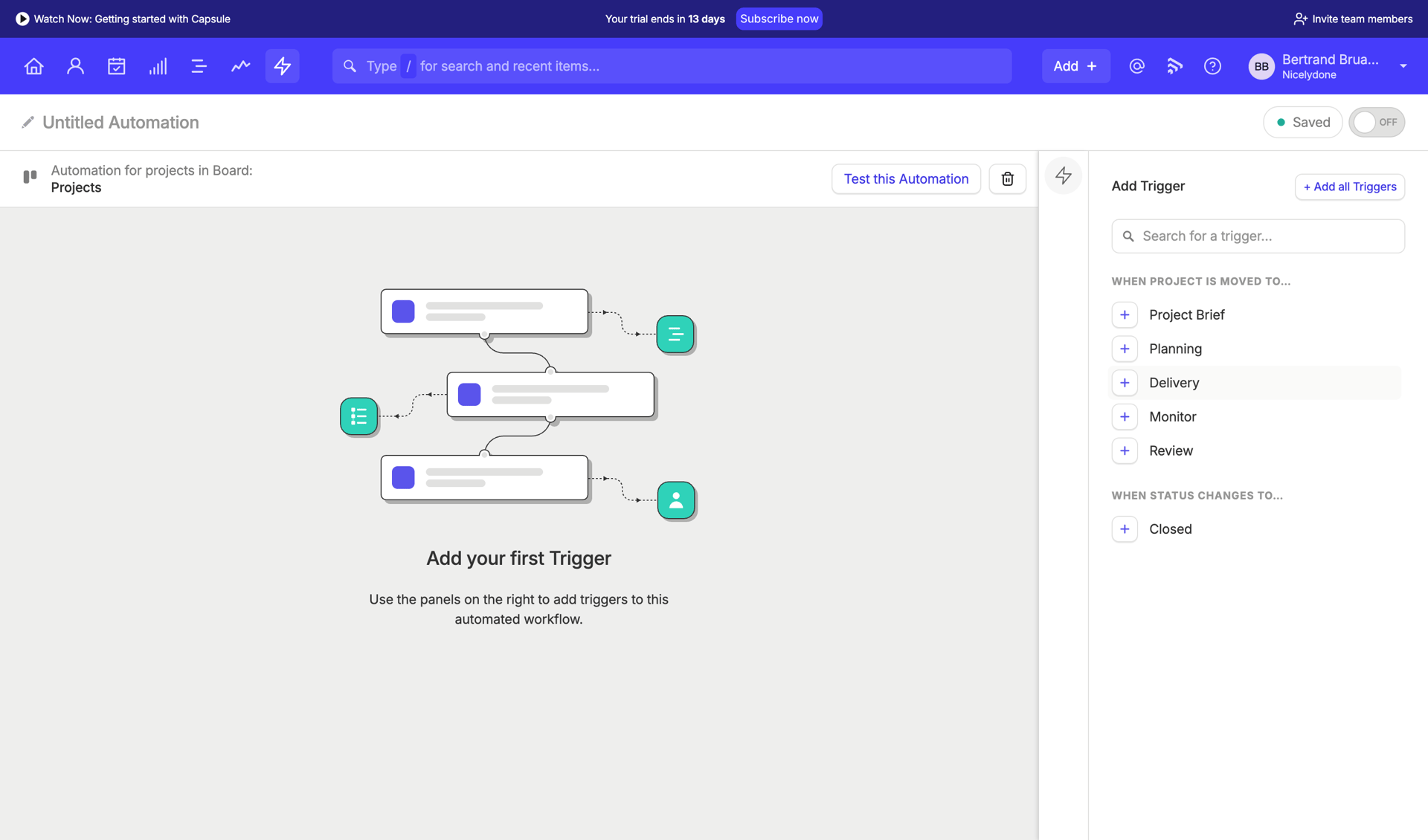Capsule
			     ux ui design