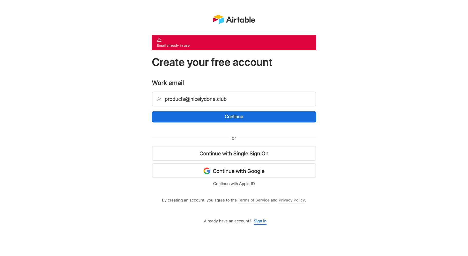 Airtable
			          ux ui design