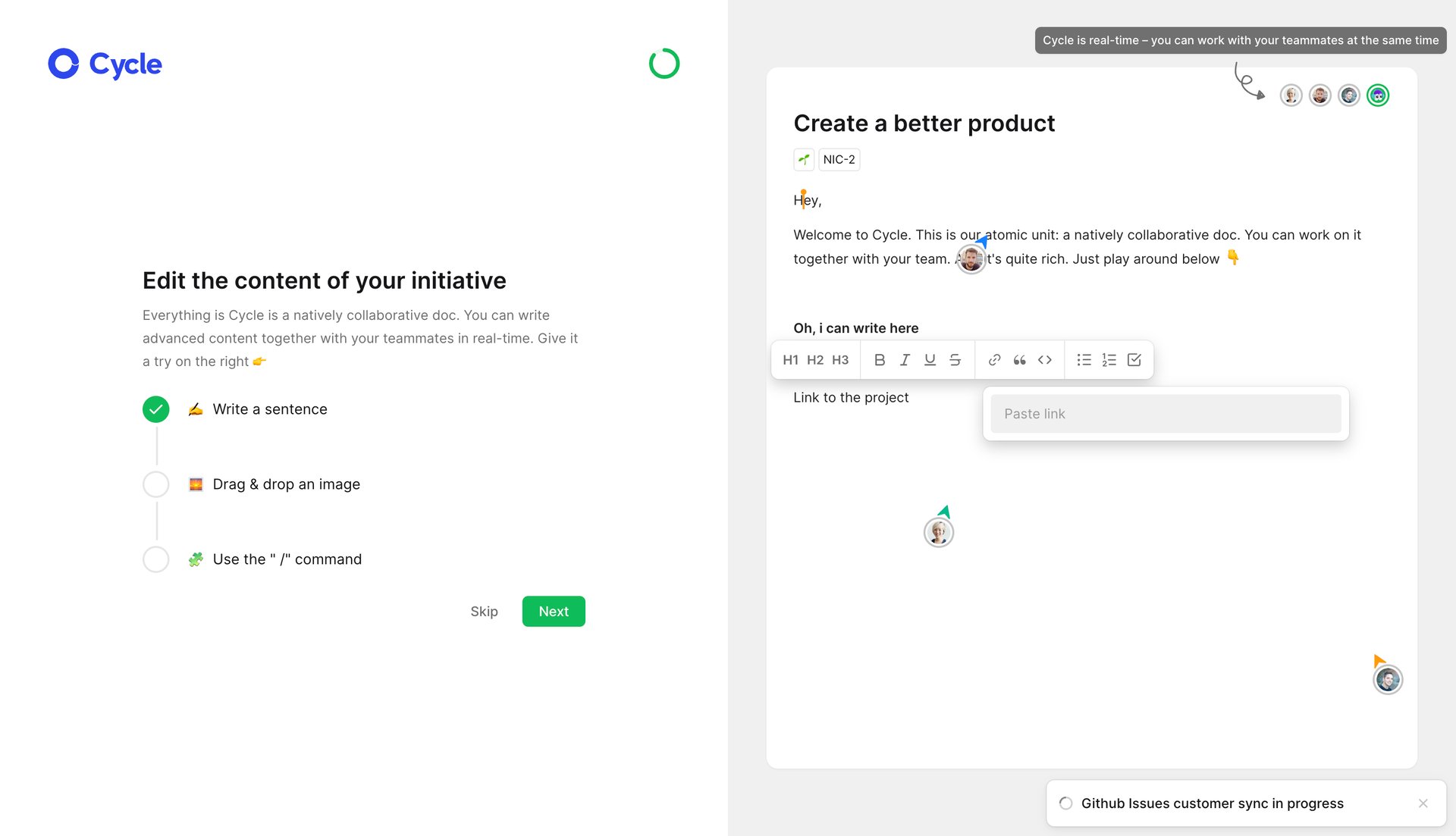 Cycle
			  ux ui design