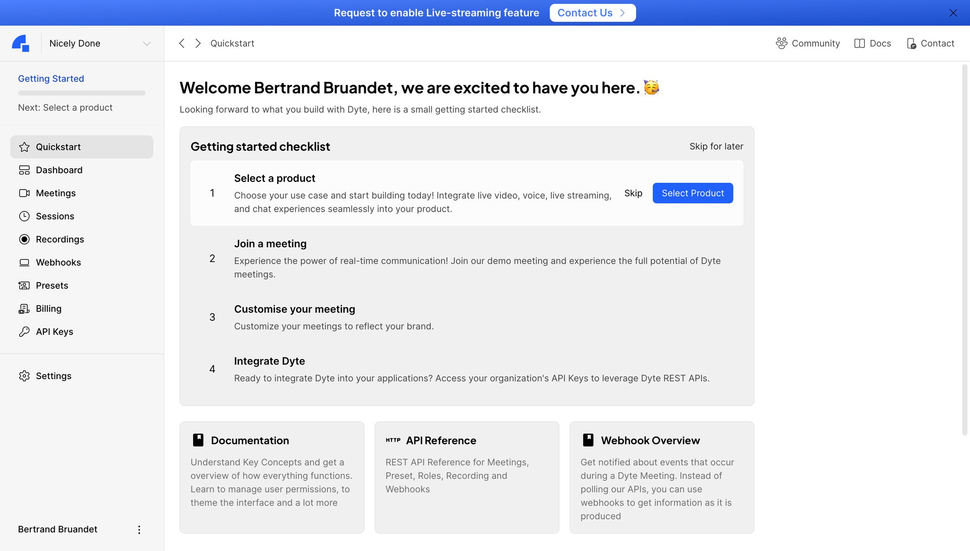 Dyte
			         ux ui design