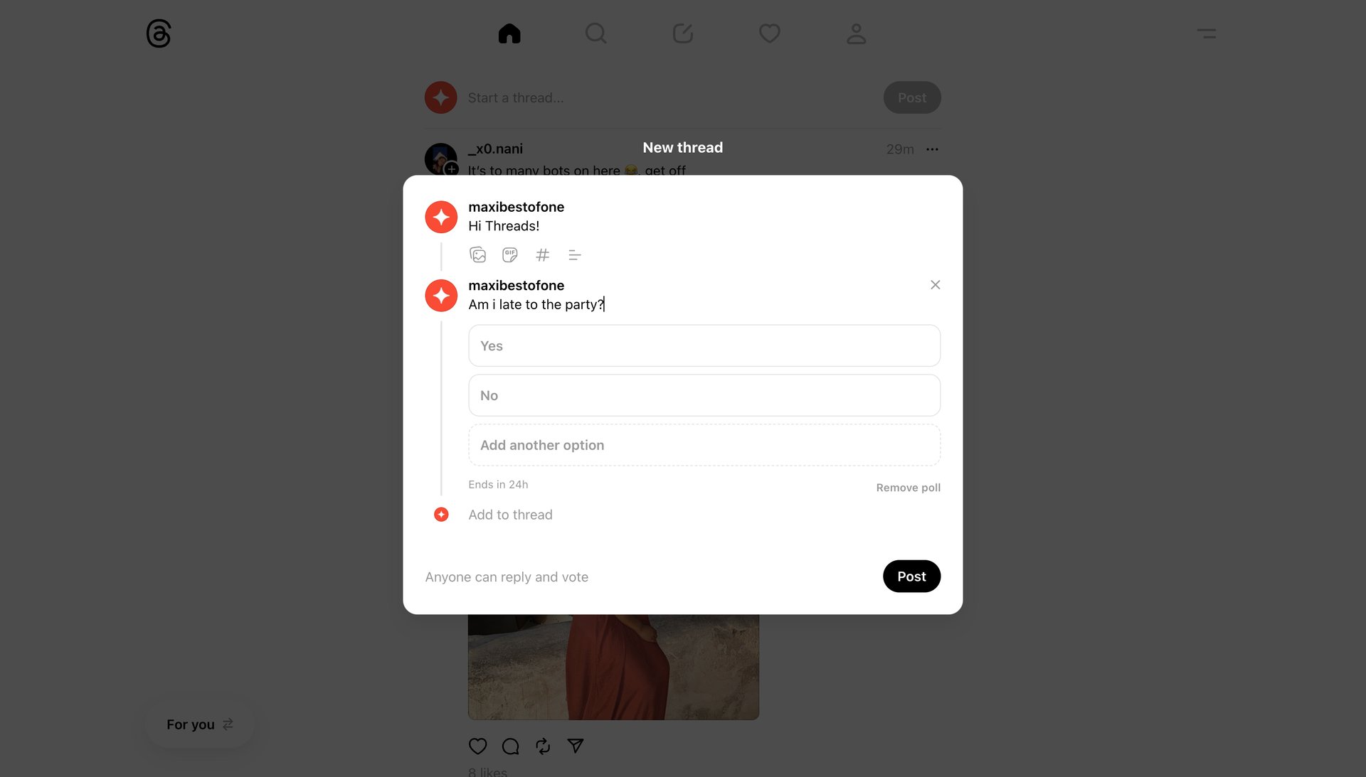 Threads
			    ux ui design