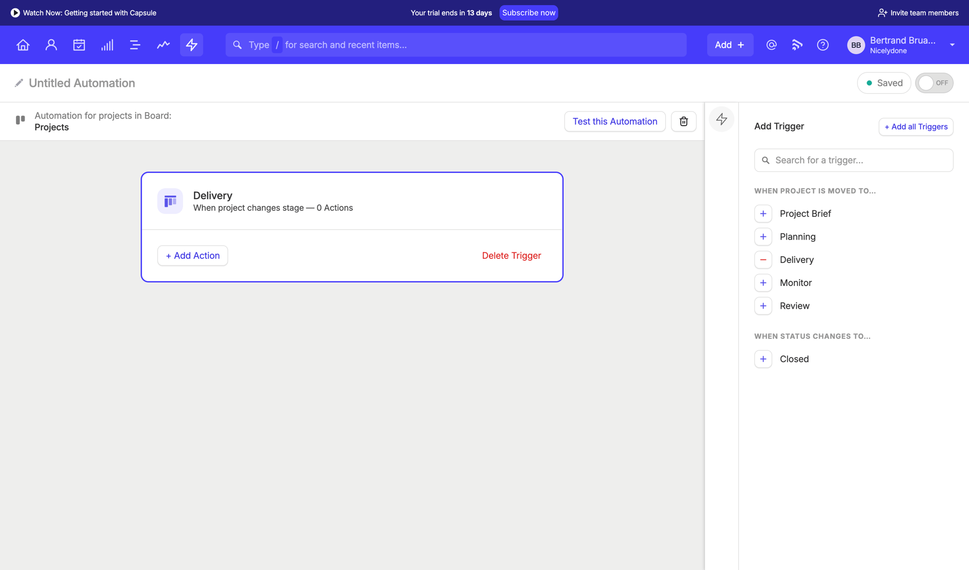 Capsule
			       ux ui design