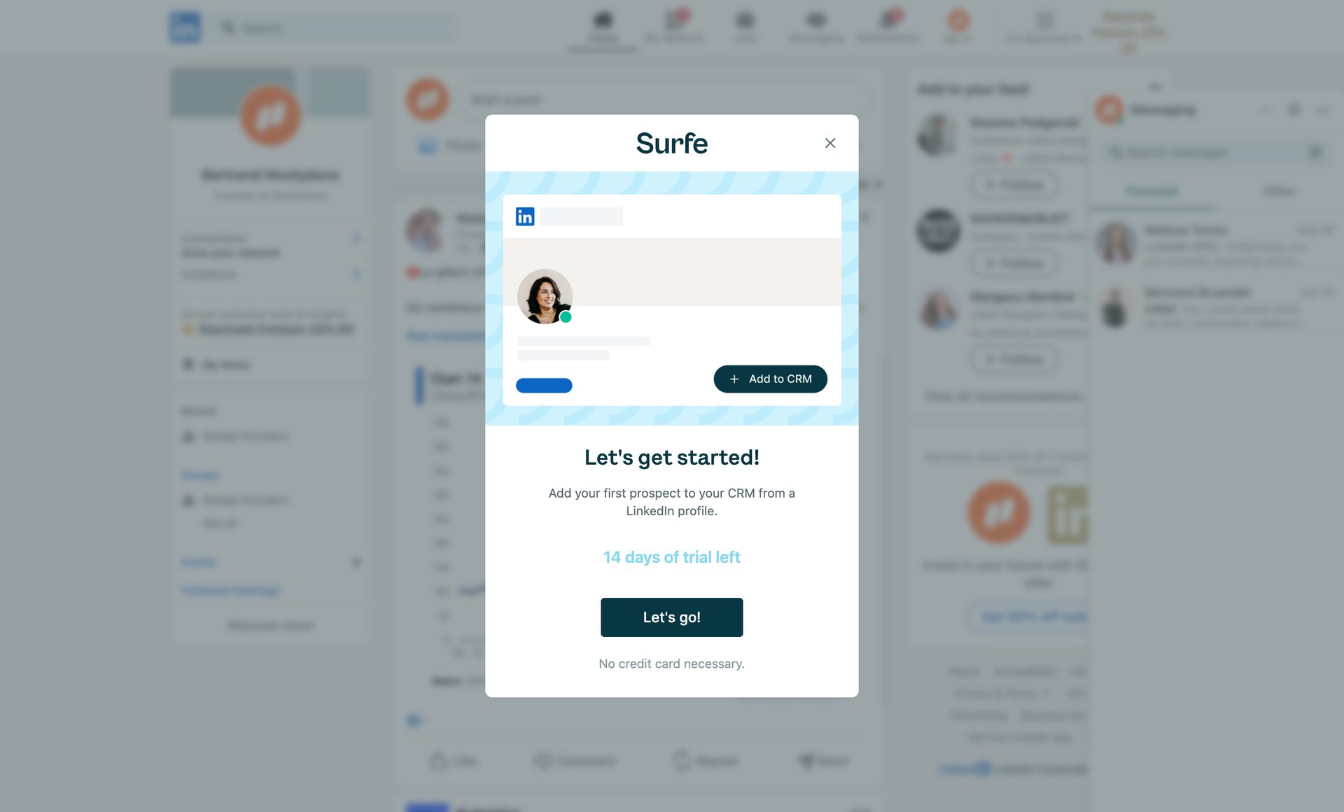 Surfe
			  ux ui design