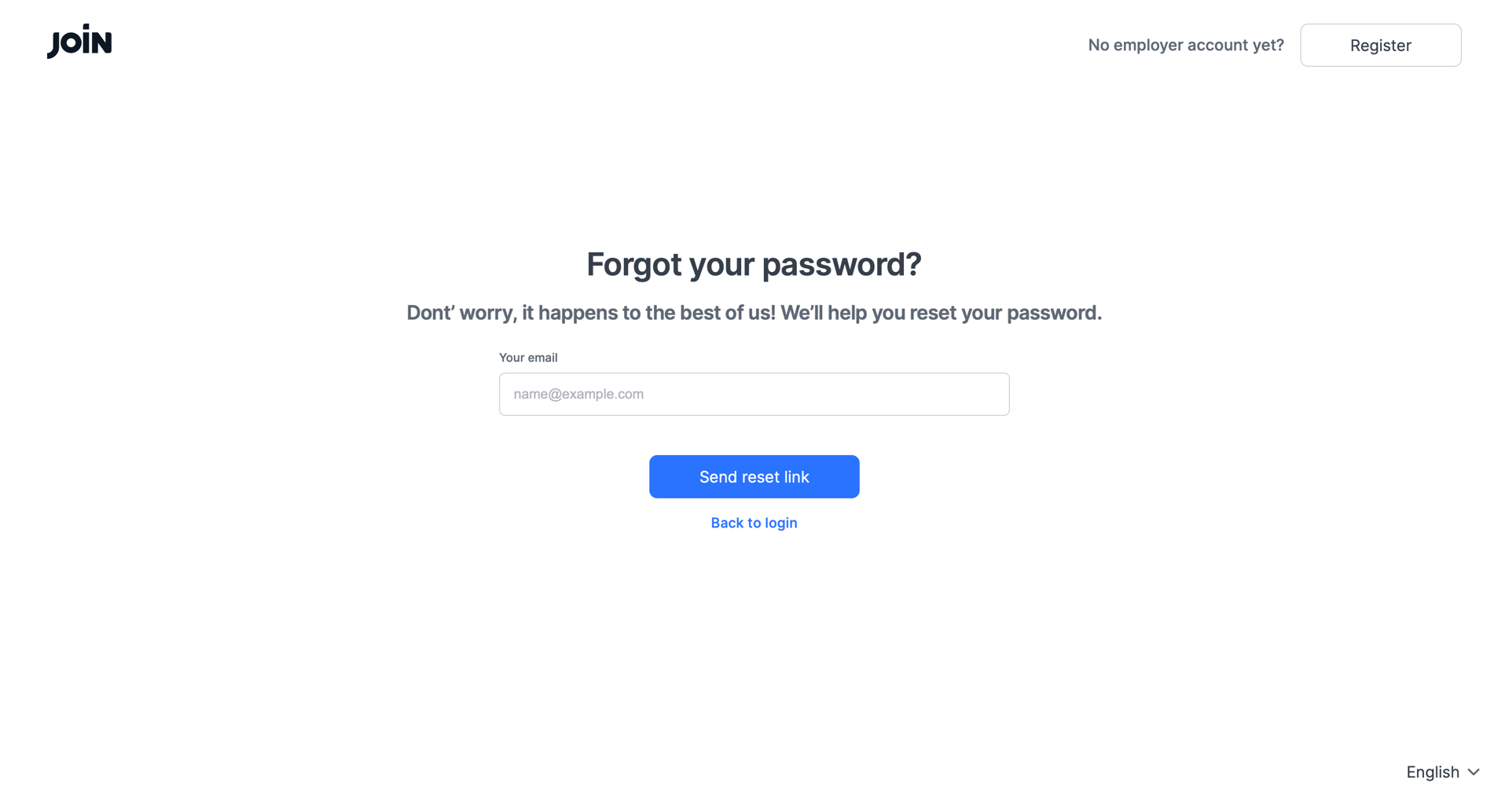 Join
				password reset page example