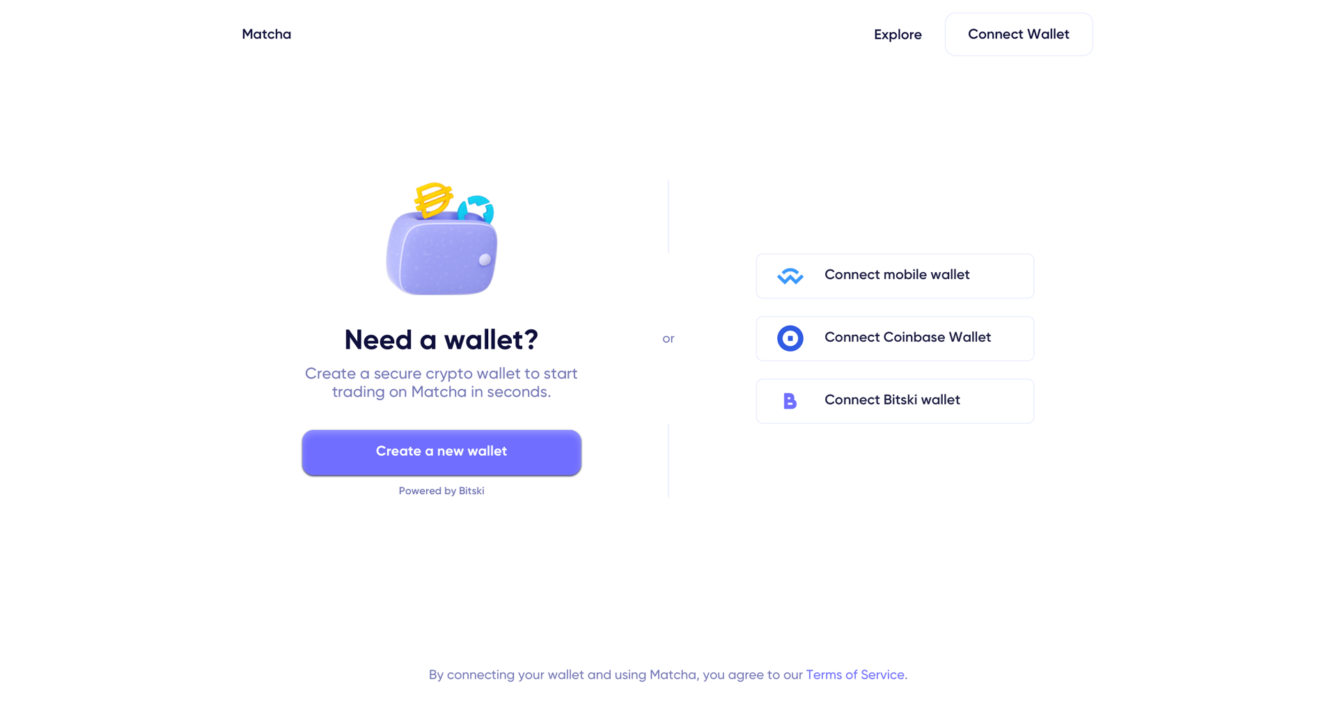 Matcha
				signin page example