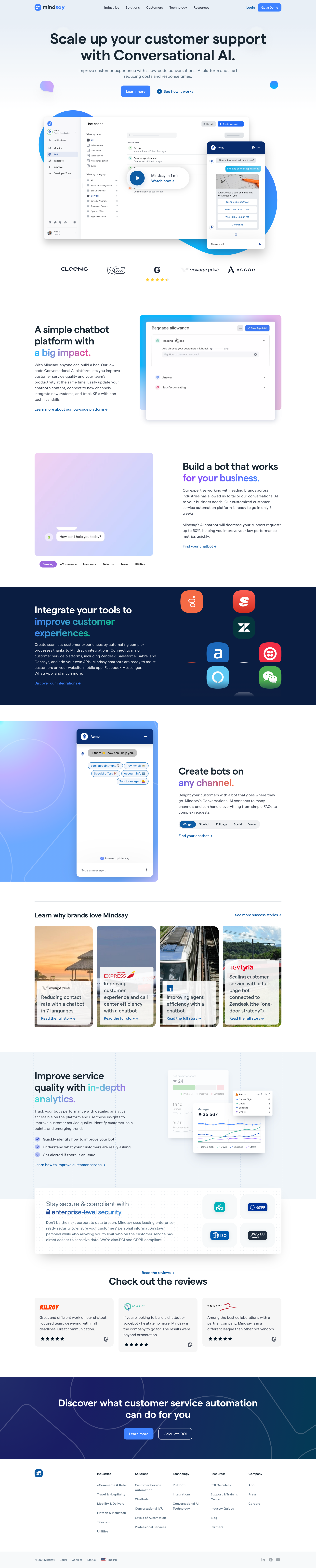 Mindsay
				 page example