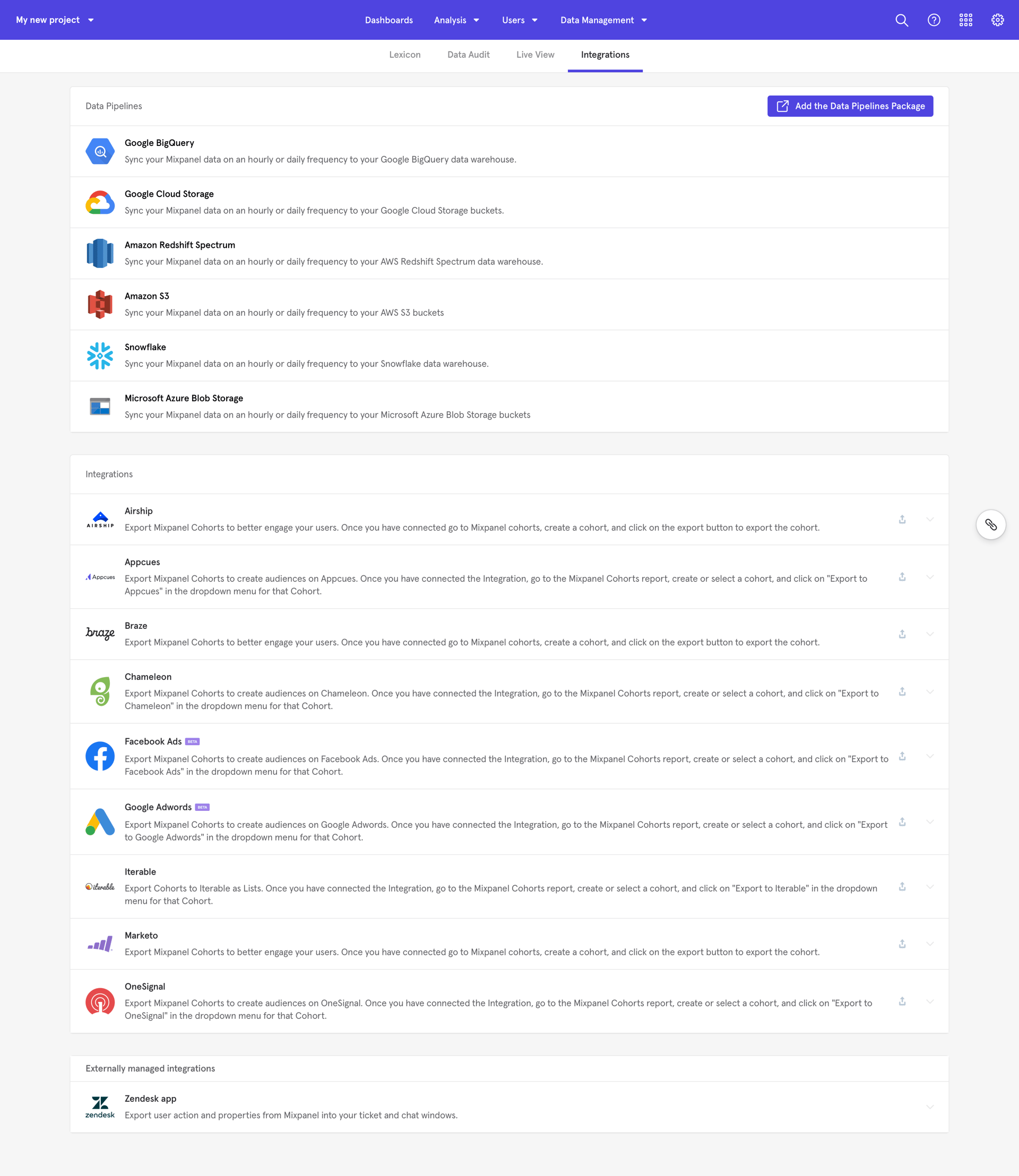 Mixpanel
			      ux ui design