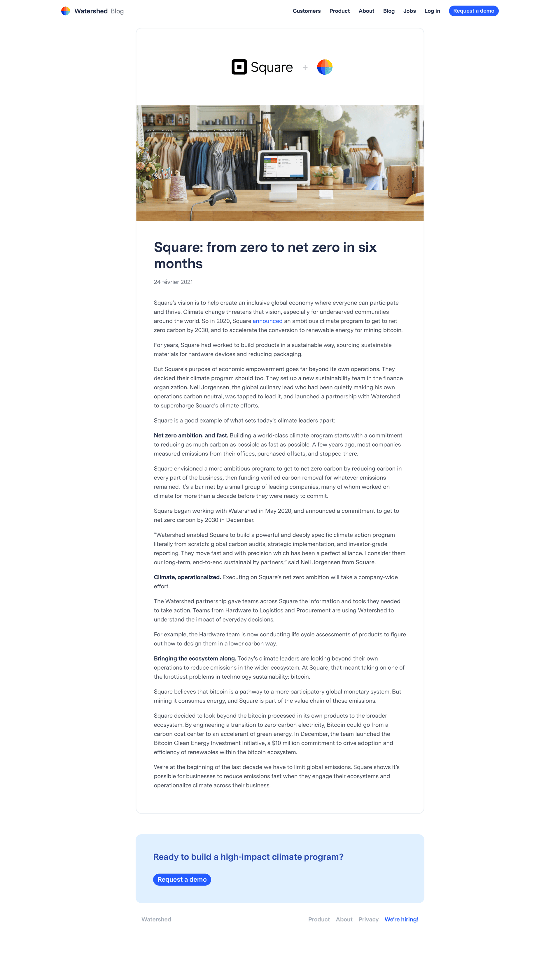 Watershed
			   ux ui design