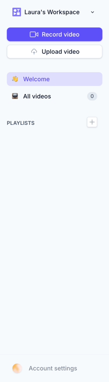 Tella — Vertical navigation component