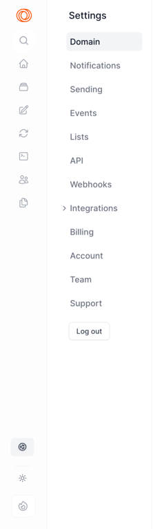 Loops — Vertical navigation component
