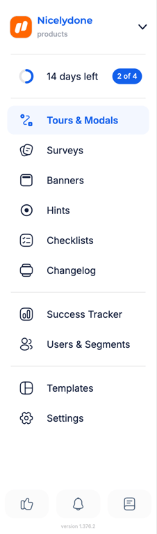 Jimo — Vertical navigation component